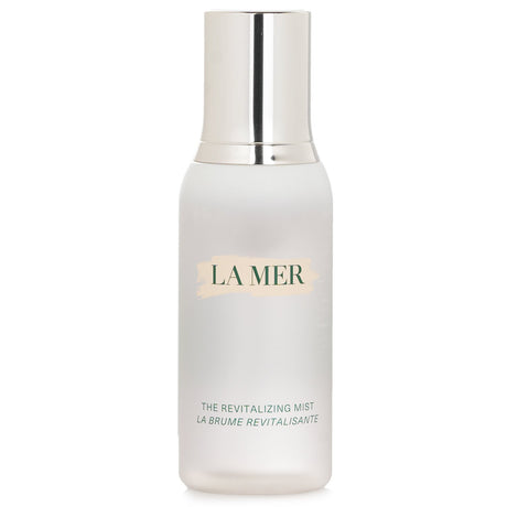 Luxurious facial mist by La Mer, infused with Miracle Broth and marine extracts for refreshed, radiant skin.