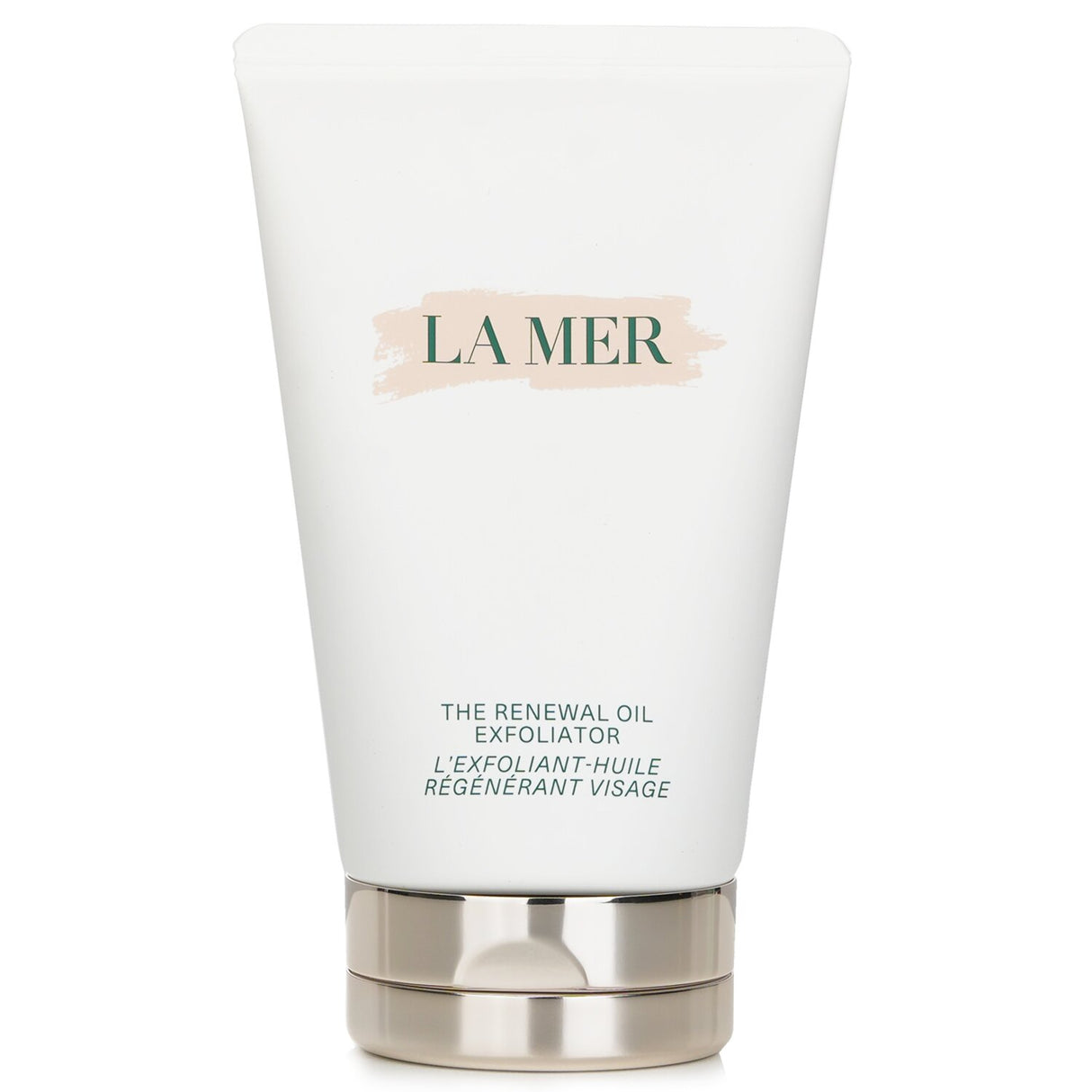 La Mer Renewal Oil Exfoliator, 100ml, features sugar crystals and sea salt for radiant, smooth skin and detoxified pores.