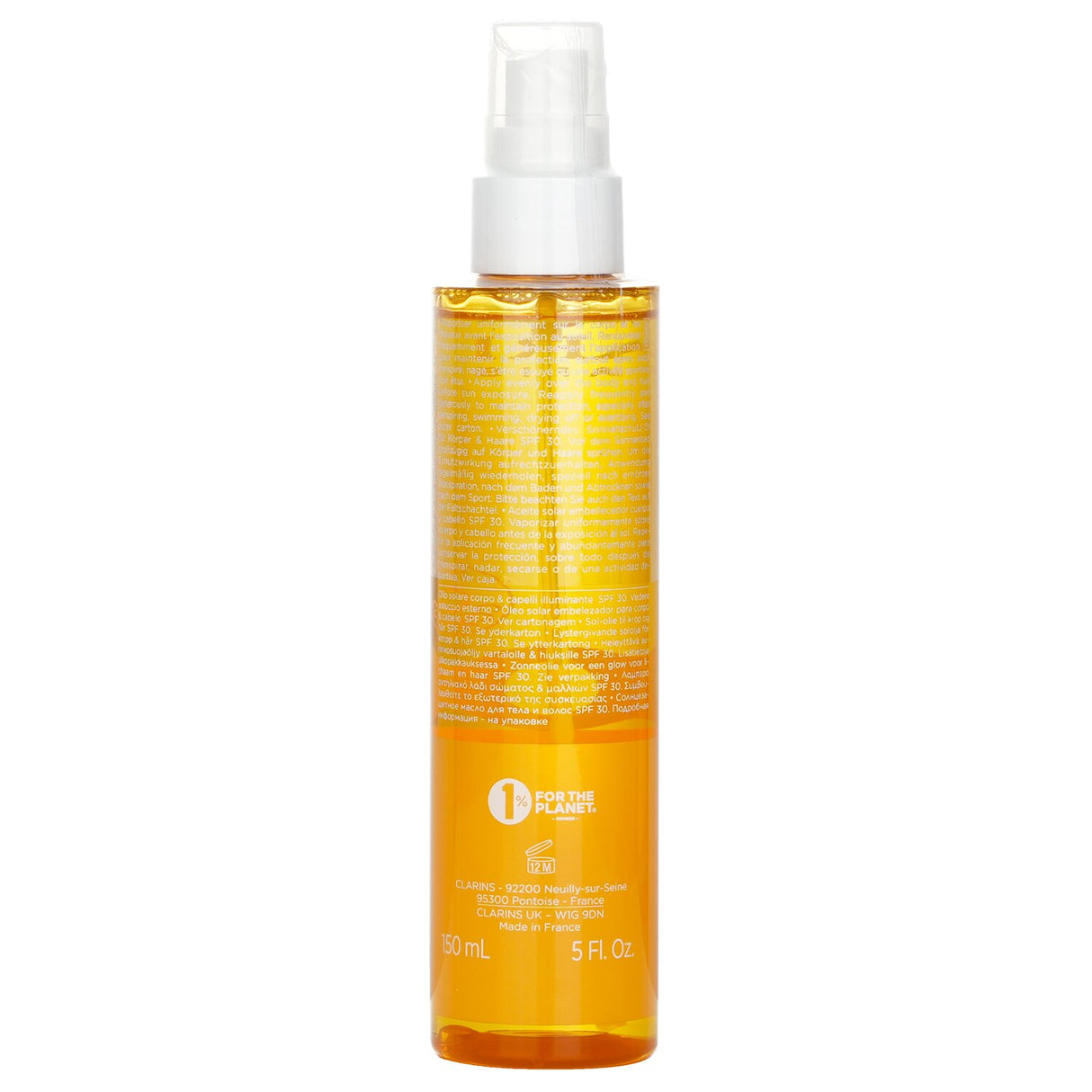 Clarins - Glowing Sun Body Oil High Protection SPF 30  - 150ml/5oz