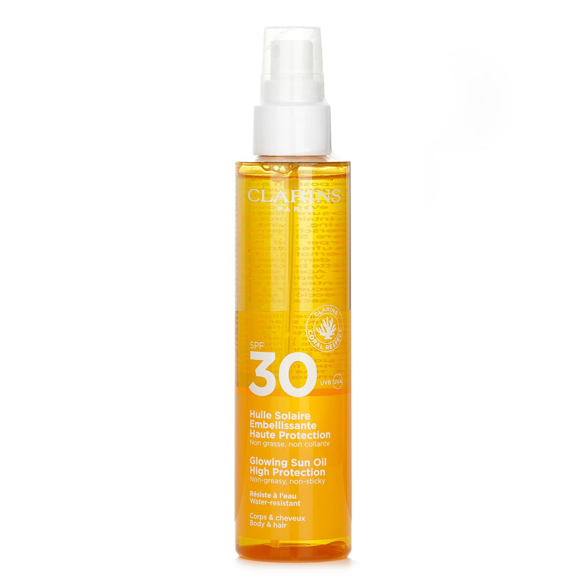 Clarins - Glowing Sun Body Oil High Protection SPF 30  - 150ml/5oz