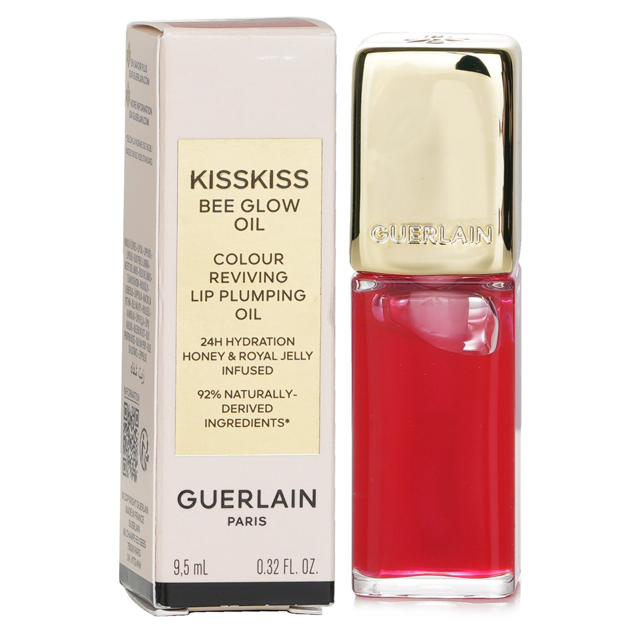 Guerlain - KissKiss Bee Glow Oil Colour Reviving Lip Plumping Oil - # 775 Poppy