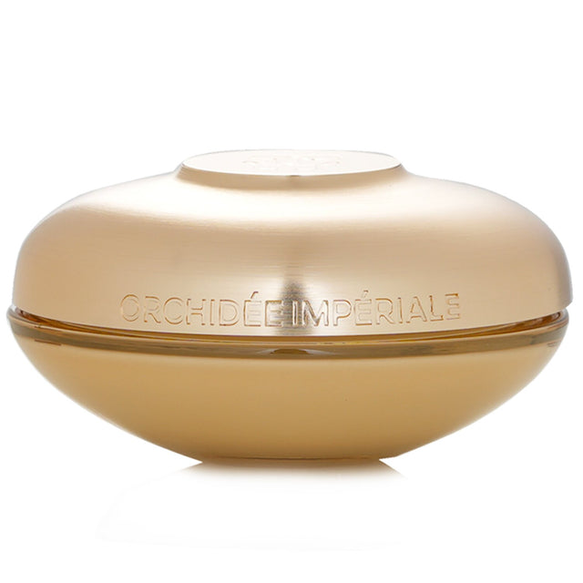 Luxurious anti-aging cream with Gold Nobile orchid, rejuvenating skin and restoring youthful luminosity for all skin types.