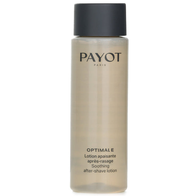 Payot Optimale Soothing After-Shave Lotion in a sleek 100ml bottle, designed for calming sensitive skin post-shave.