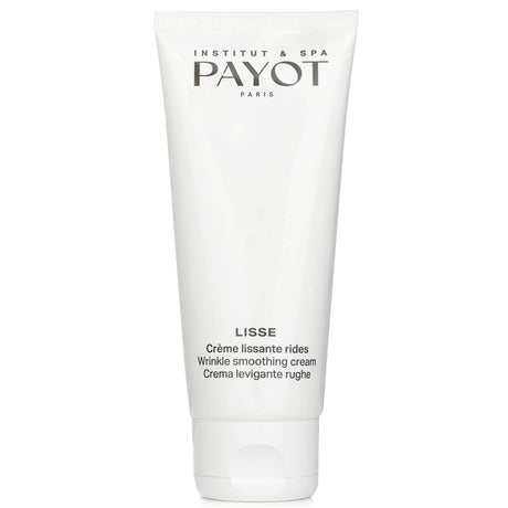 Payot Lisse Wrinkle Smoothing Cream in salon size, enriched with herbal extracts for anti-aging and blue light protection.