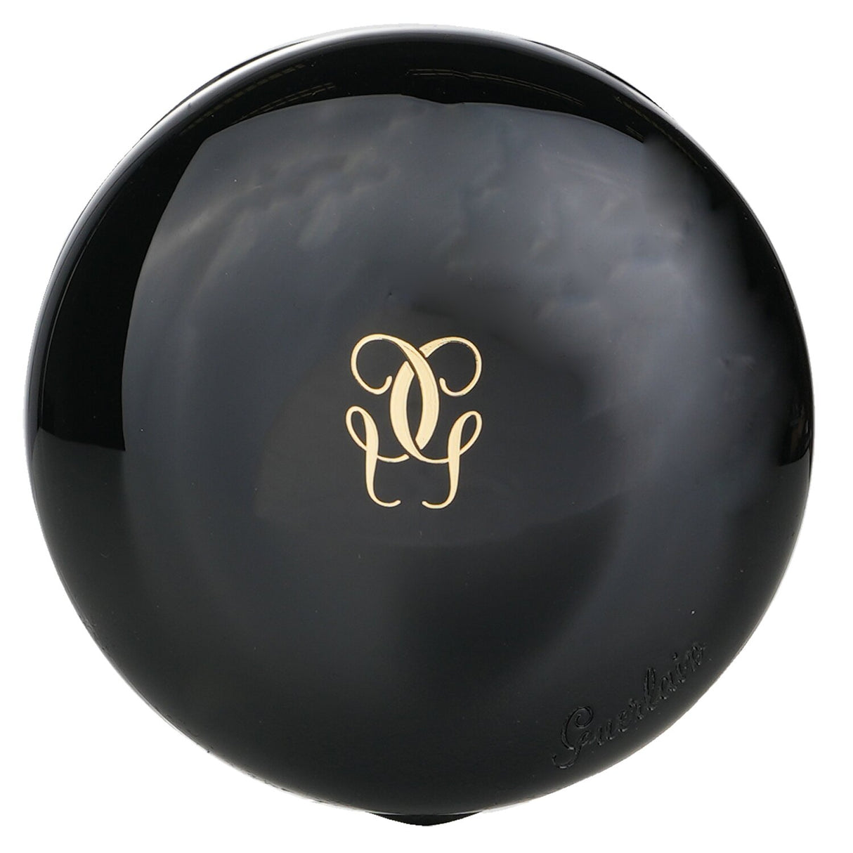 Guerlain Les Voilettes Translucent Compact Powder #03 Medium in a golden case, offers a satin-matte finish and violet scent.