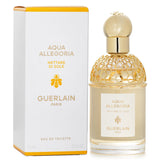 Guerlain Aqua Allegoria Nettare di Sole Eau De Toilette Spray in 75ml, featuring floral notes of jasmine, honey, and vanilla.