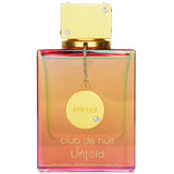 Armaf Club De Nuit Red Untold Eau De Parfum in a 105ml bottle, featuring a blend of fruity and woody notes for elegance.