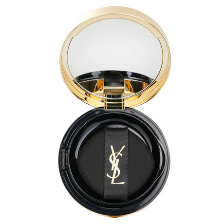 Yves Saint Laurent Le Cushion Encre De Peau Foundation SPF23 #10, lightweight, buildable coverage, radiant matte finish, hydrating.