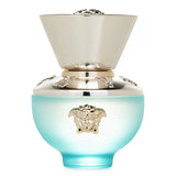 Versace Dylan Turquoise Eau De Toilette Spray in slightly damaged box, 30ml, lively citrus and floral scent for all occasions.