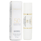 Lancaster Sun Perfect Youth Protection Stick SPF50 with dual sides for clear matte or tinted blurring finish, featuring anti-aging benefits.