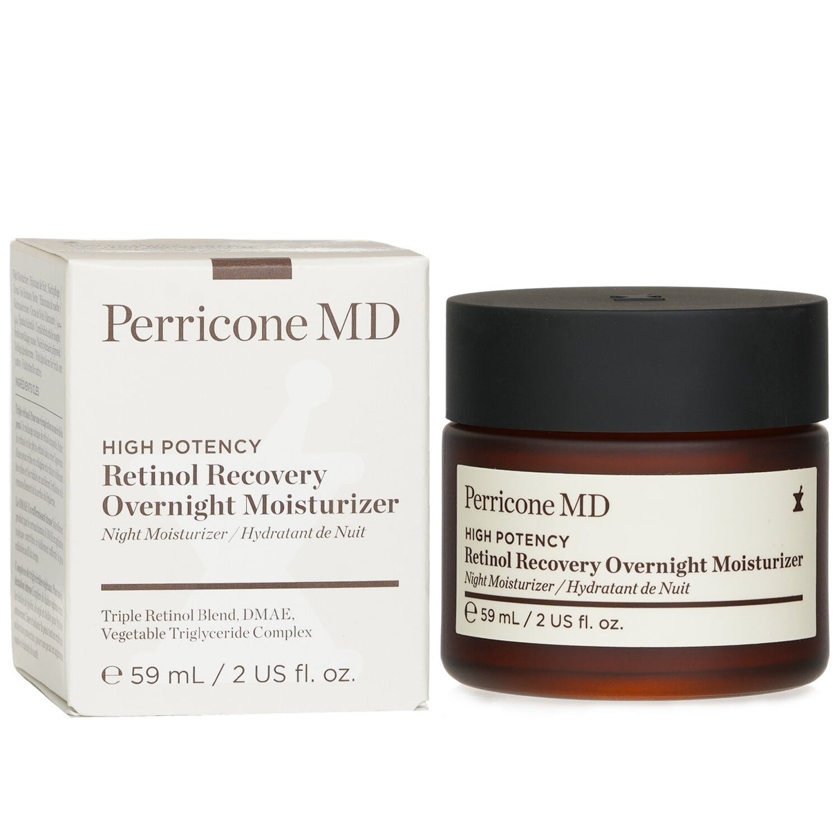 Perricone MD - High Potency Retinol Recovery Overnight Moisturizer  - 59ml/2oz