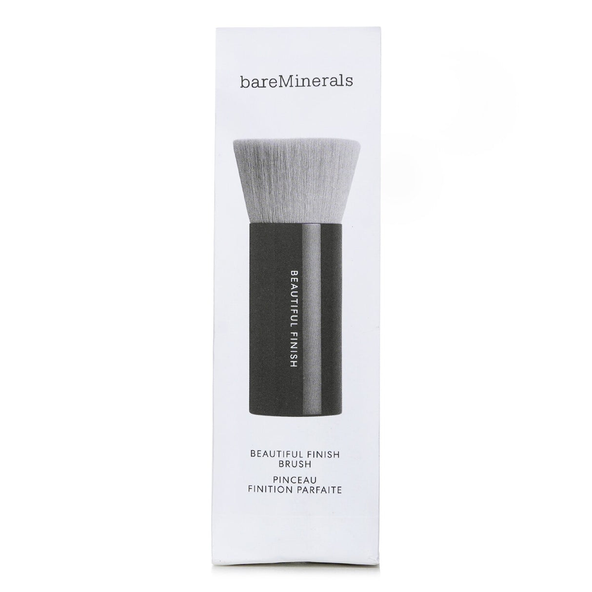 Luxurious BareMinerals Beautiful Finish Brush with large soft bristles for seamless foundation application and ideal coverage.