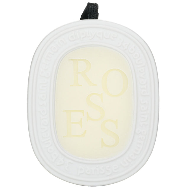 Diptyque Roses Scented Oval in elegant 35g design, offering a luxurious and lasting floral aroma for any space.