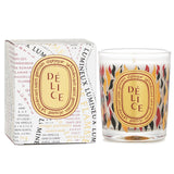 Luxurious Diptyque Scented Candle - Delice, 70g, featuring sweet aromas for a soothing ambiance and sophisticated decor.