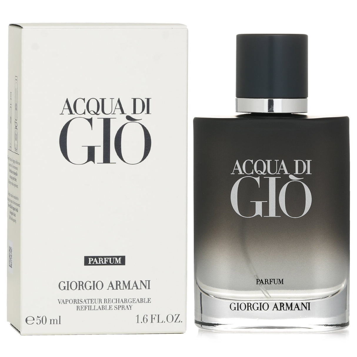 Giorgio Armani Acqua Di Gio Homme Eau De Parfum Spray in a 50ml bottle, blending citrus, floral, and woody fragrance notes.