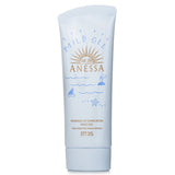 Anessa Mineral UV Sunscreen Mild Gel SPF35 in 90g, gentle and lightweight, perfect for sensitive skin and babies.