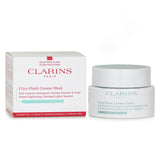 Cooling blue-green cream mask for instant skin revitalization, enhancing firmness and radiance while providing 24-hour hydration.