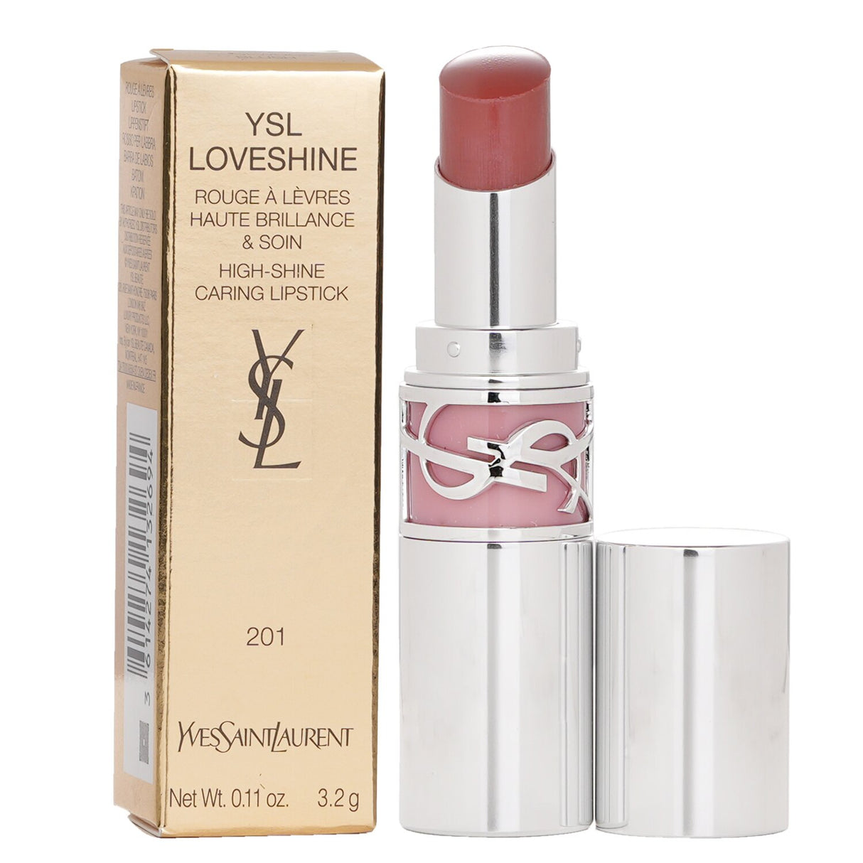 Yves Saint Laurent - YSL Loveshine Lipstick - # 201 Rosewood Blush  - 3.2g