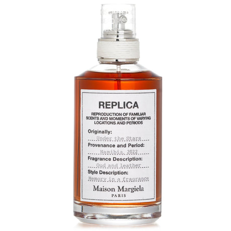 Maison Margiela Replica Under The Stars Eau De Toilette Spray in a sleek 100ml bottle, capturing the essence of starlit nights.