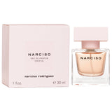 Narciso Rodriguez Narciso Cristal 30ml Eau De Parfum, featuring floral notes, warm musk, and elegant packaging.