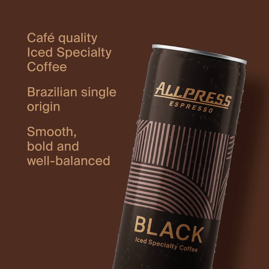 Allpress Iced Coffee Black Can 240mL