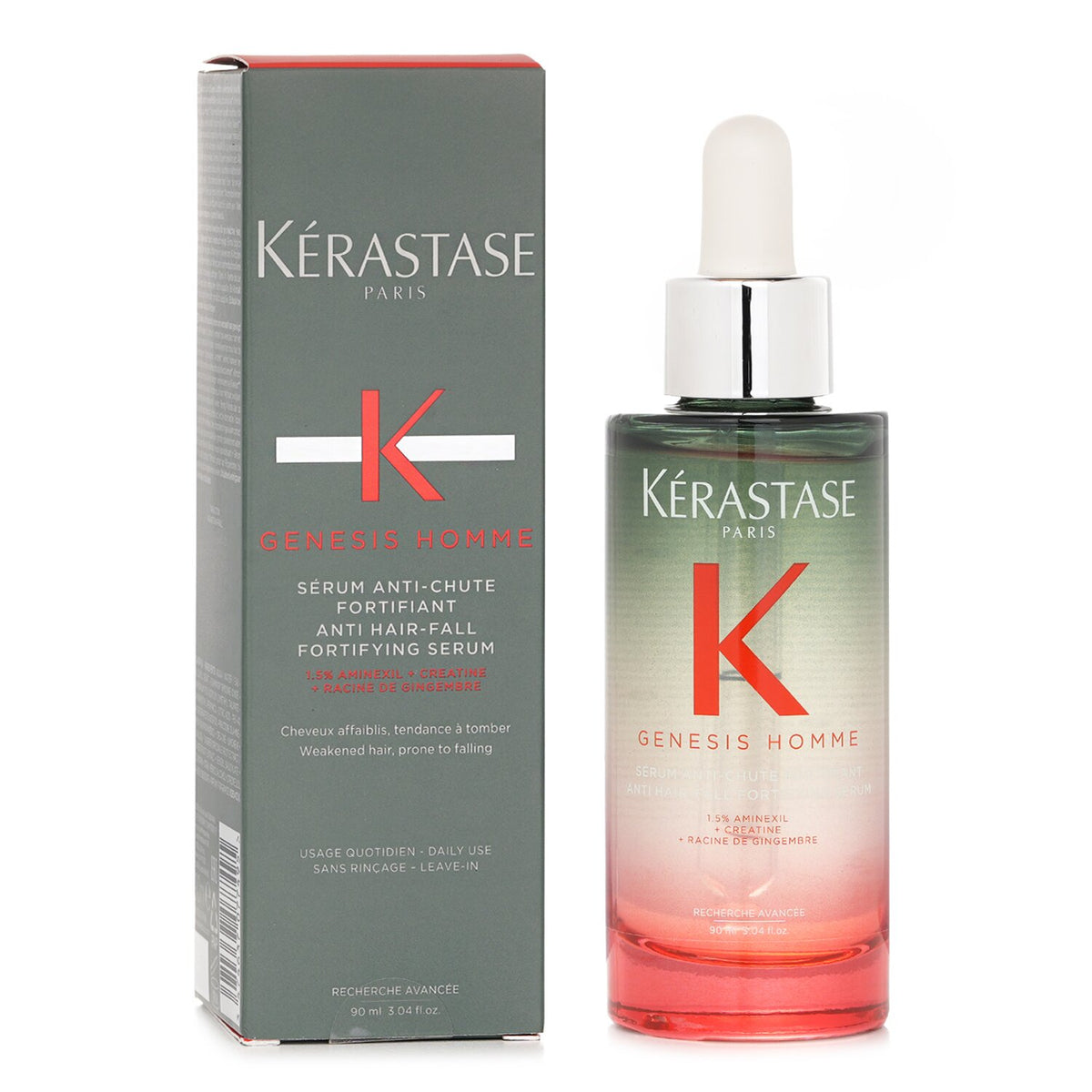 Kerastase Genesis Homme Anti Hair Fall Fortifying Serum  90ml/3.04oz