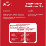 Lotus Biscoff Creme Filled Biscuits  - 110g