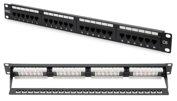 Digitus 24-Port CAT6 19" Patch Panel - Unshielded