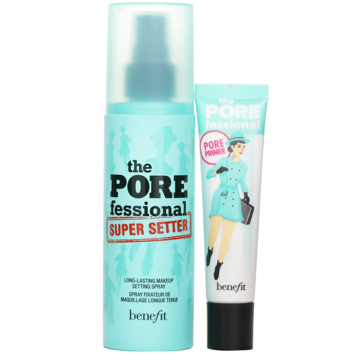 Benefit Prime & Set Pore Pack: The Porefessional Smoothing Face Primer + Sup