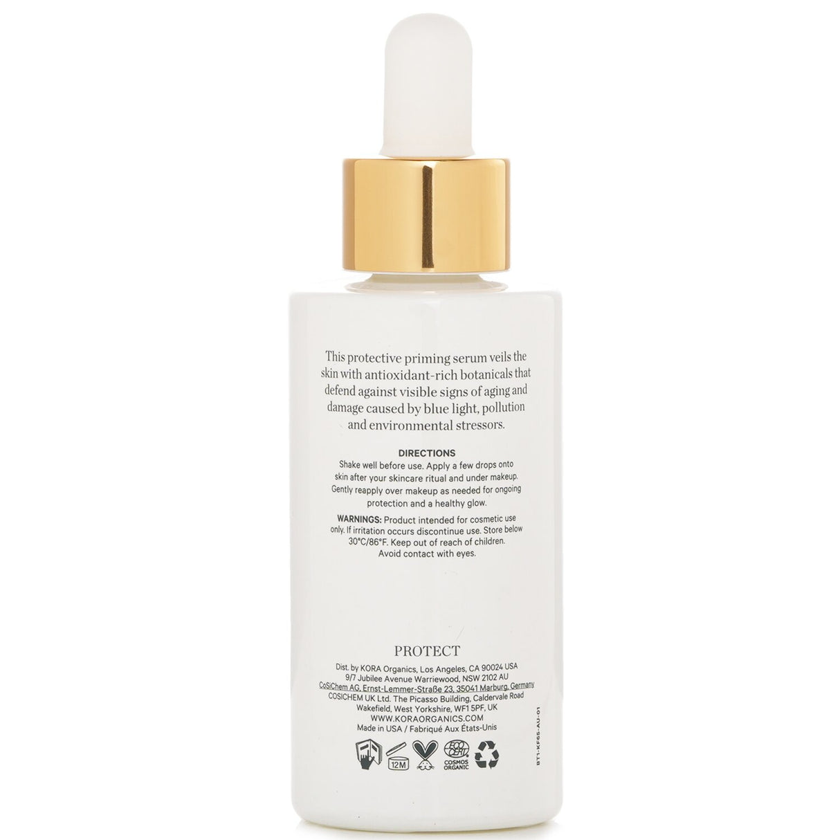 Kora Organics Silky Sun Drops Protection Serum SPF 15 30ml