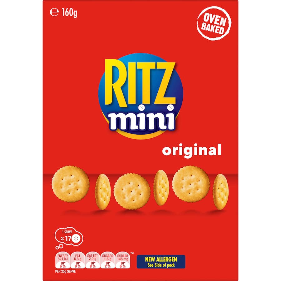 Ritz Mini Crackers Munching Original 160g
