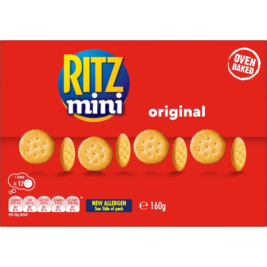 Ritz Mini Crackers Munching Original 160g