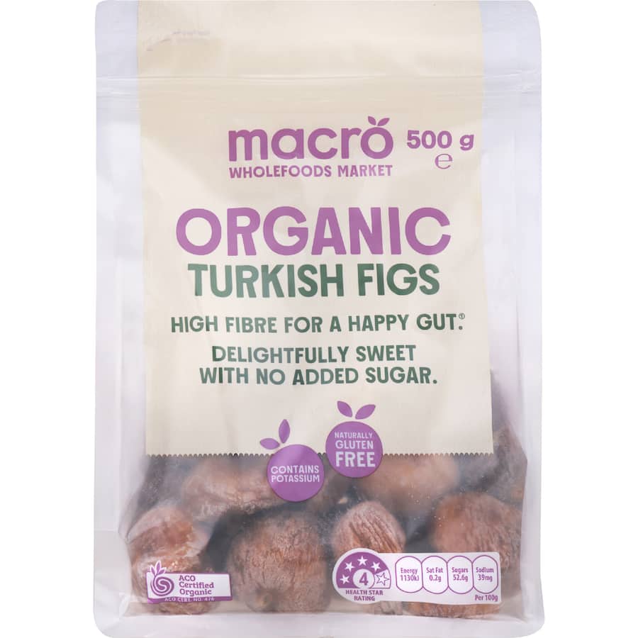 Macro Organic Figs  - 500g