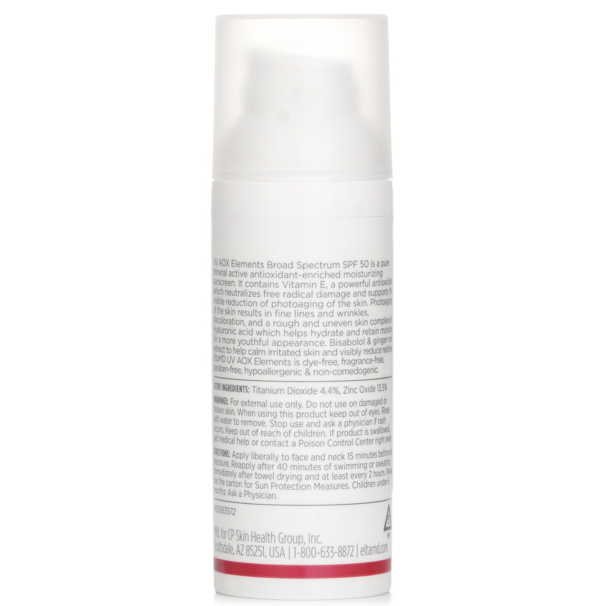 EltaMD UV AOX Elements Tinted Mineral Face Sunscreen SPF 50 48g/1.7oz