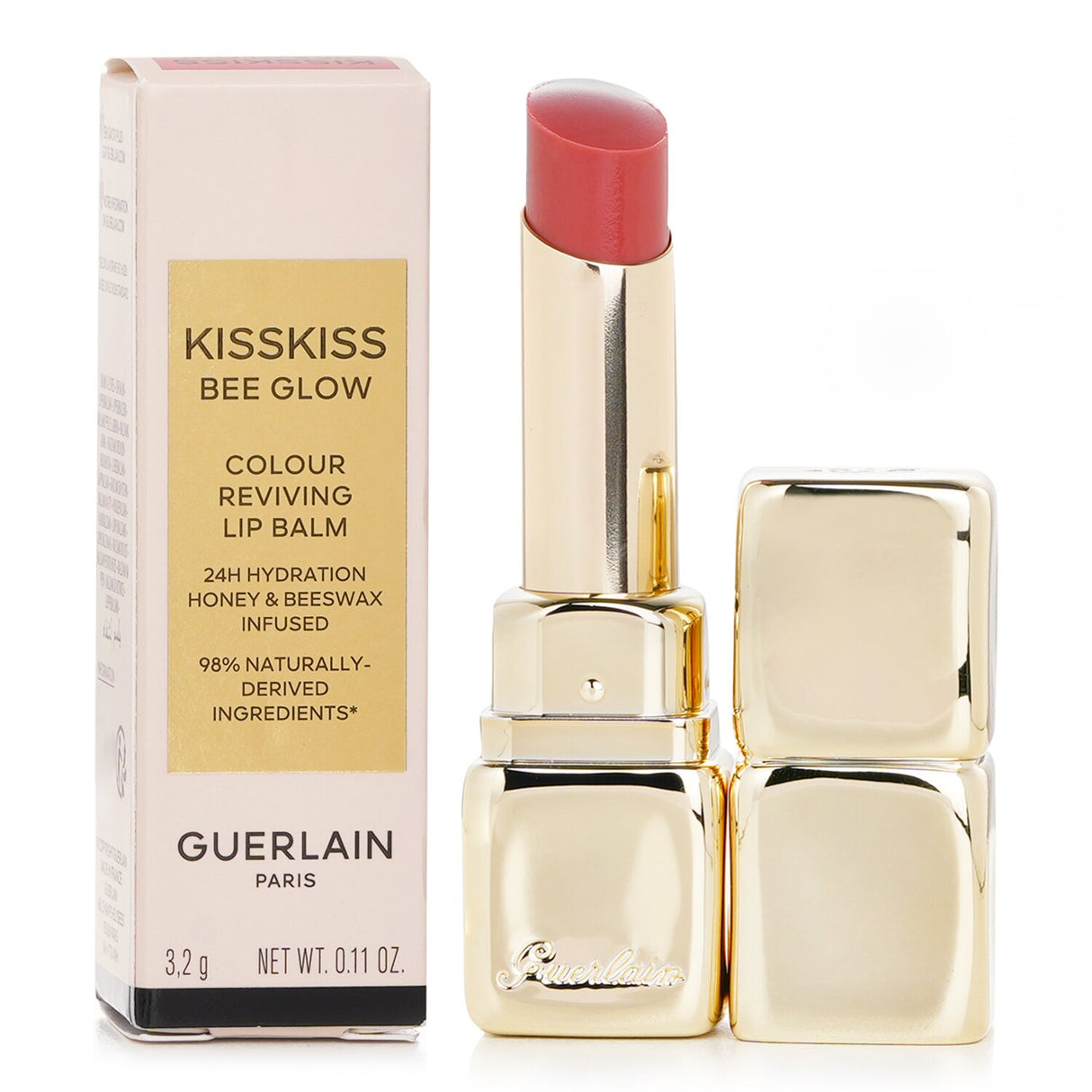 Guerlain KissKiss Bee Glow Lip Balm - # 129 Blossom Glow 3.2g/0.11oz