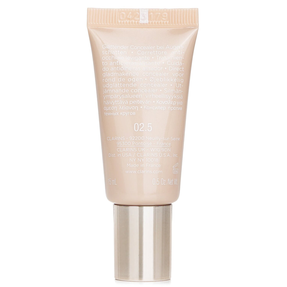 Clarins Instant Concealer Smoothing Long Lasting Revives Tired Eyes - # 2.5 15ml
