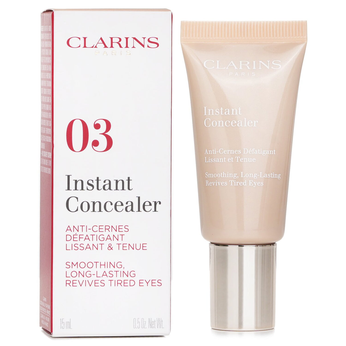 Clarins Instant Concealer Smoothing Long Lasting Revives Tired Eyes - # 03 15ml/
