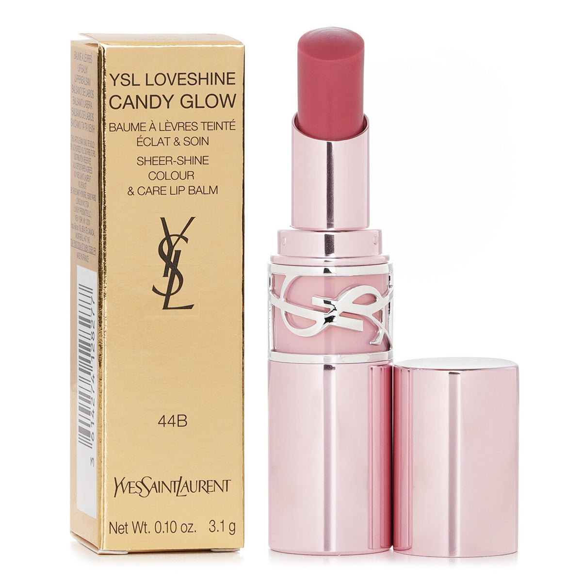 Yves Saint Laurent YSL LoveShine Candy Glow Lip Balm - # 44B Nude Lavalliere