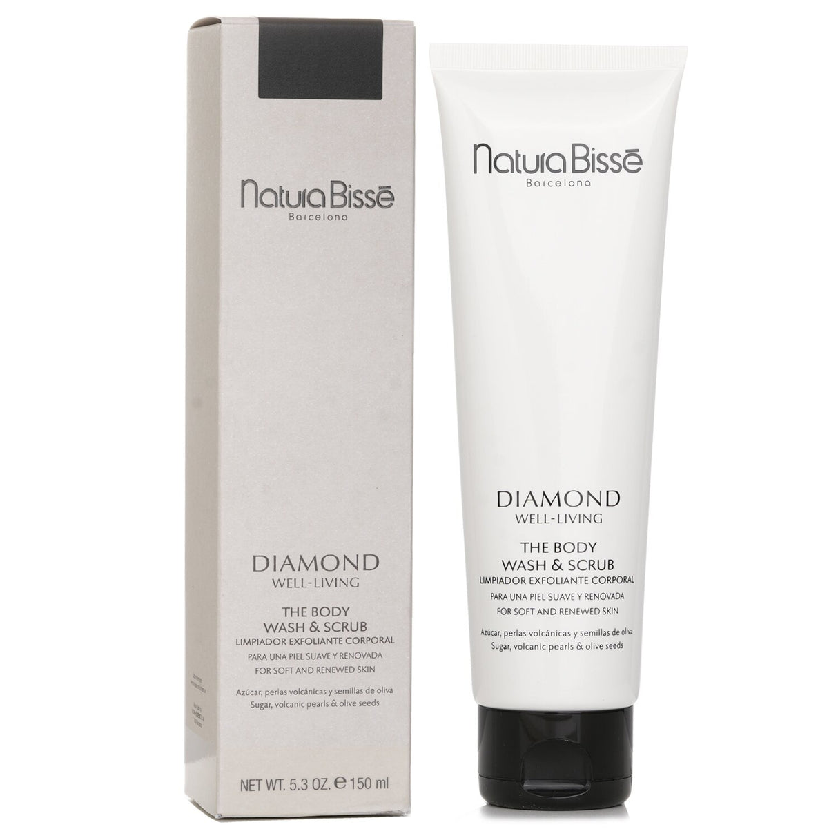 Natura Bisse Diamond Well Living The Body Wash &amp; Scrub 150ml