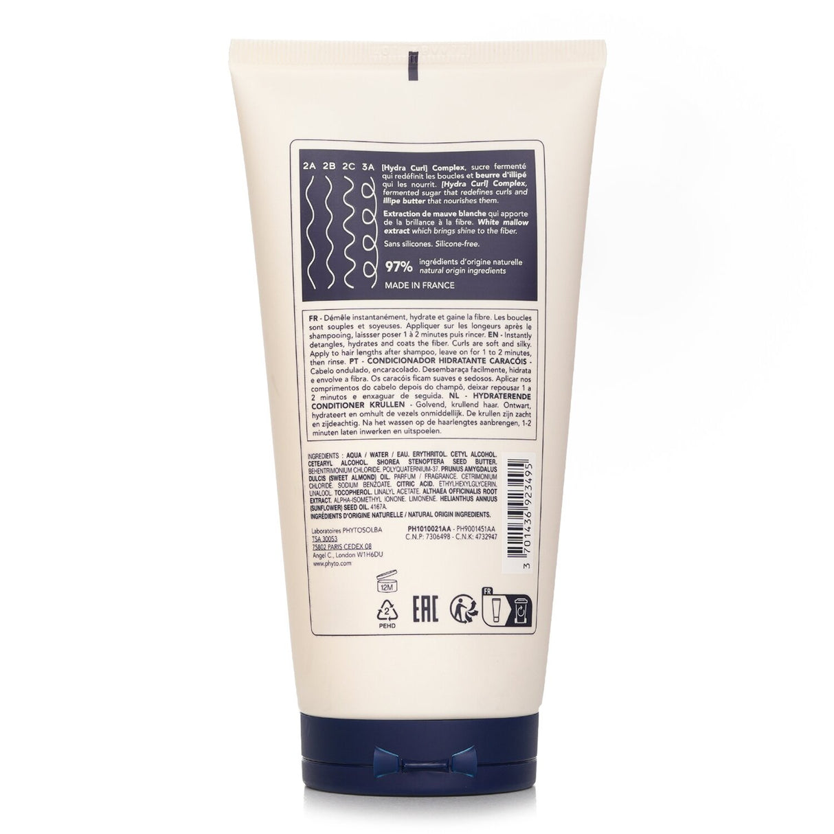 Phyto Curls Hydration Conditioner 175ml