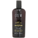 American Crew 3-in-1 Ginger + Tea Shampoo, Conditioner And Body Wash 250ml/8.4oz