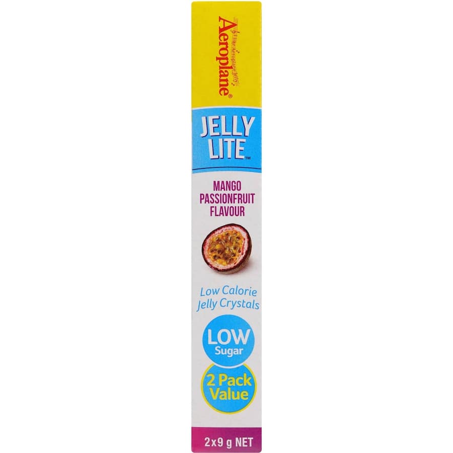 Aeroplane Jelly Lite Crystals Mango Passionfruit Low Sugar