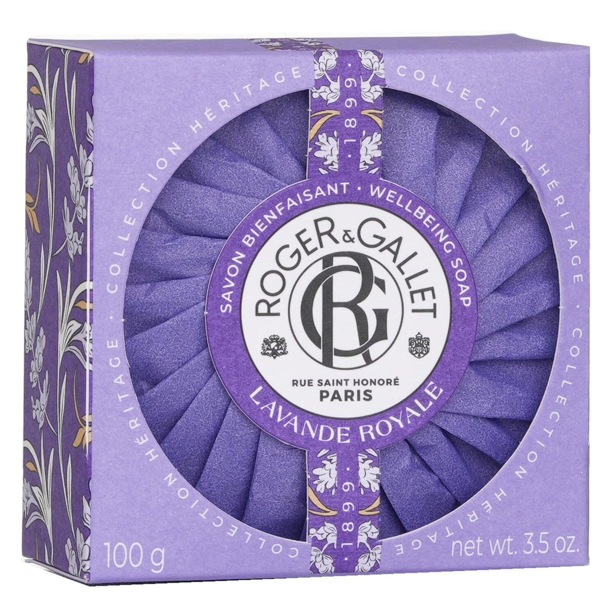 Roger & Gallet Lavande Royale Wellbeing Soap 100g