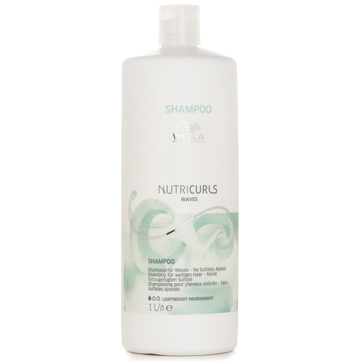 Wella Nutricurls Waves Shampoo 1000ml