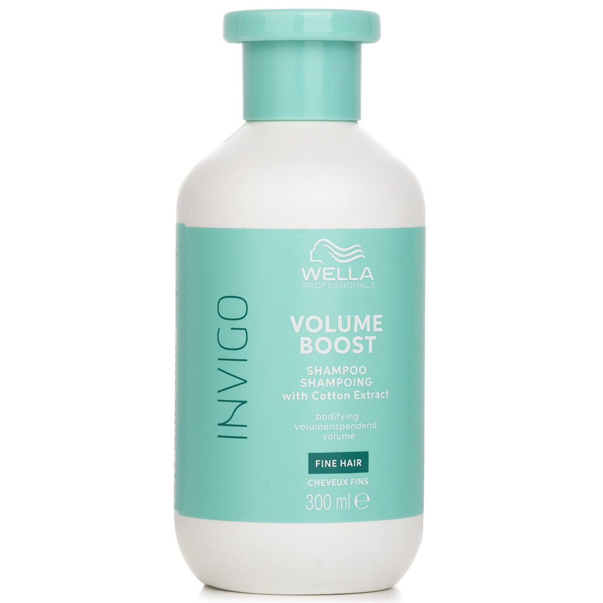 Wella Invigo Volume Boost Shampoo With Cotton Extract Fine Hair 300ml
