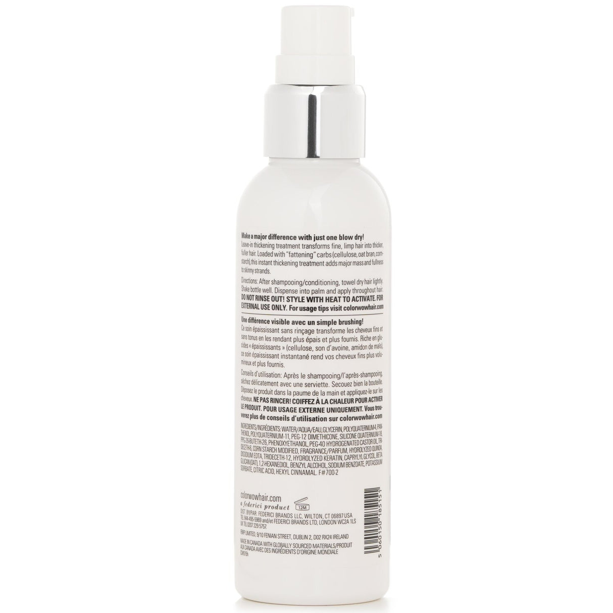 Color WOW Dream Cocktail Carb Infused Leave In Thickening Treatment 200ml