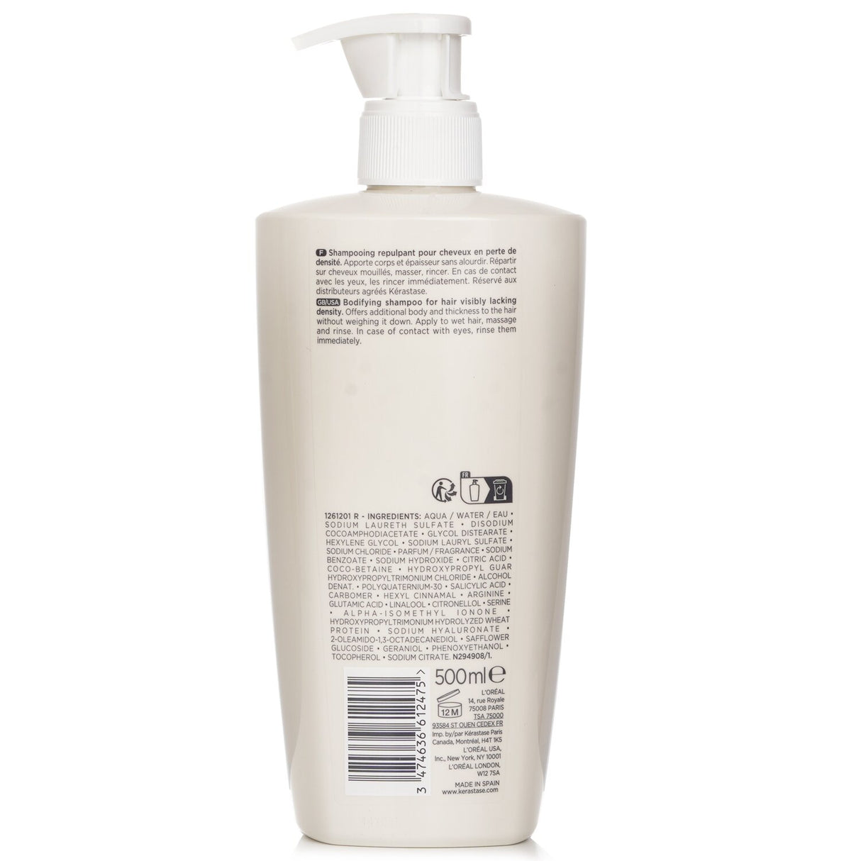 Kerastase Densifique Bodlifying Shampoo 500ml/16.9oz