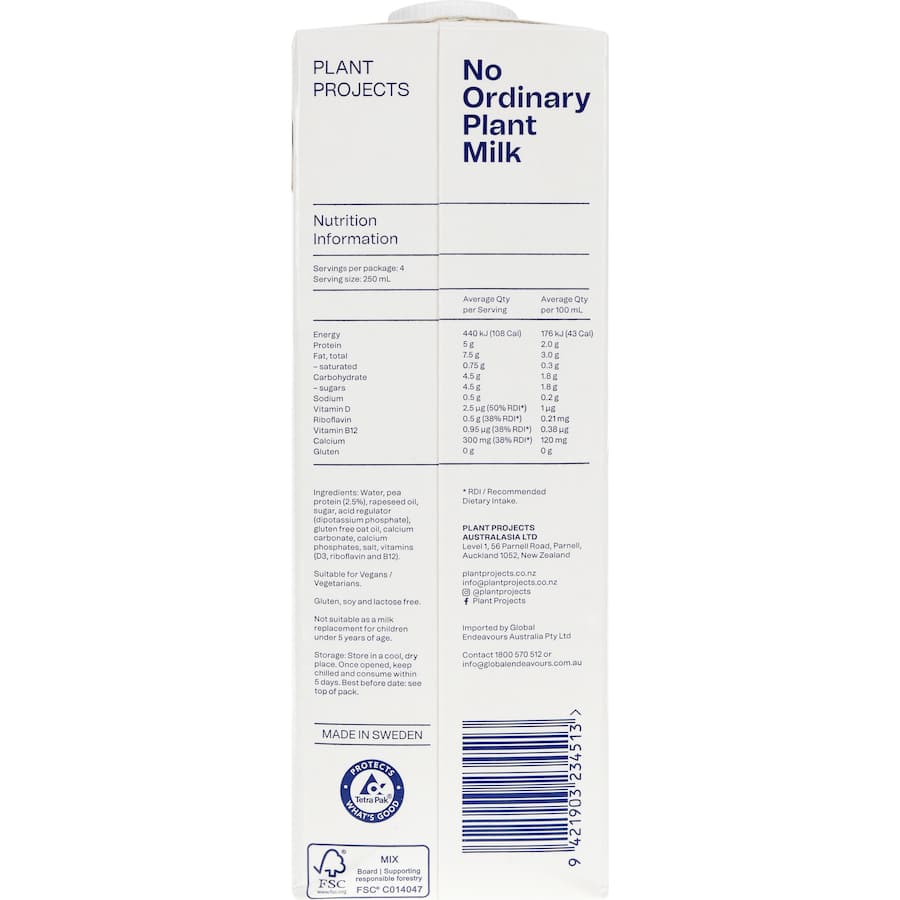 No Ordinary Plant Milk