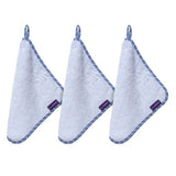 Bamboo Baby Washcloth 3pk - Blue - ClevaMama