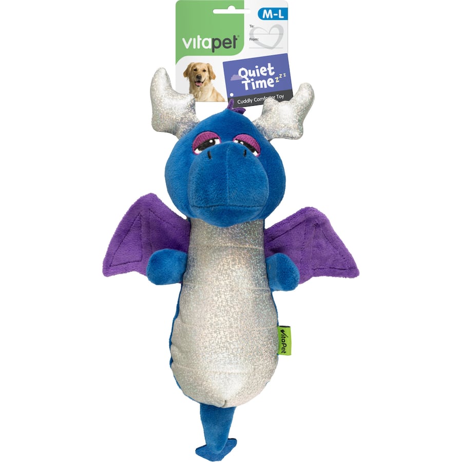 Vitapet Quiet Time Pet Toy Dog Large Plush Toy SingLe